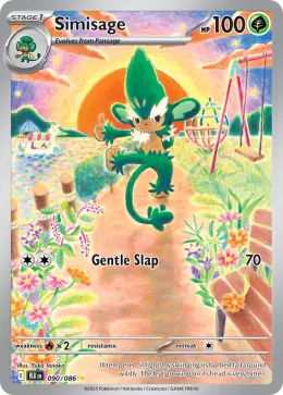 Simisage card
