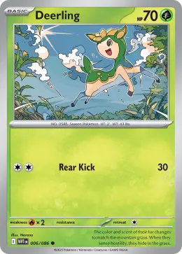 Deerling card