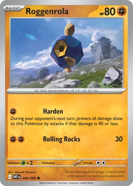 Roggenrola card