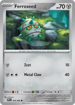 Ferroseed card
