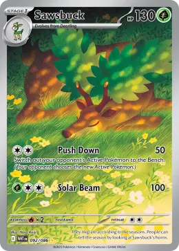 Sawsbuck card
