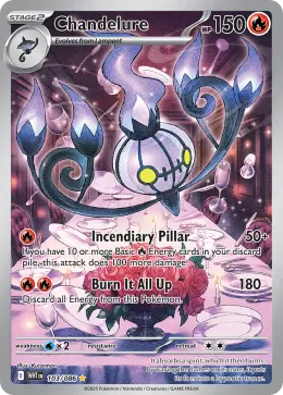 Chandelure card