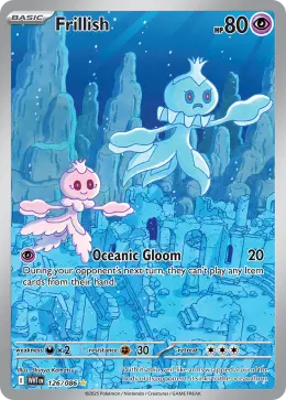 Frillish card