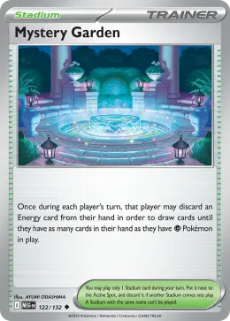 Mystery Garden card
