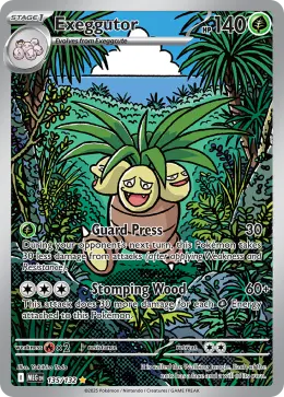 Exeggutor card