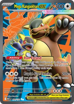 Mega Kangaskhan ex card