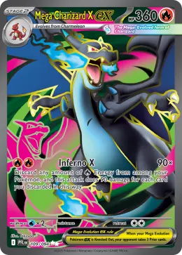 Mega Charizard X ex card