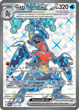 Garchomp ex card