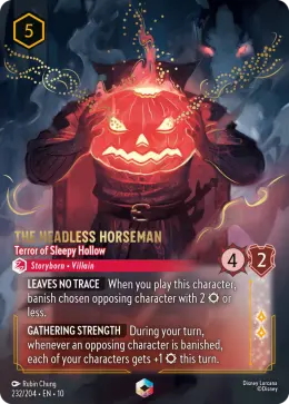 The Headless Horseman card
