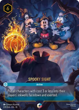 Spooky Sight card