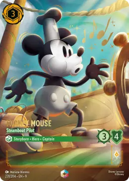 Mickey Mouse card