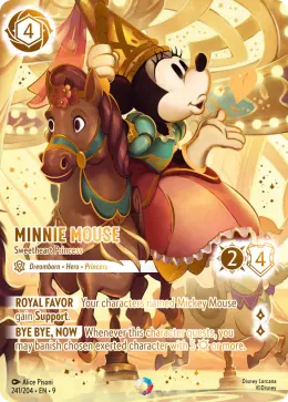 Minnie Mouse card