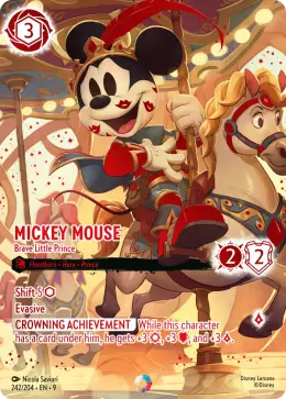 Mickey Mouse card