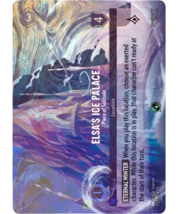 Elsa's Ice Palace card