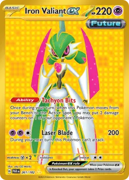 Iron Valiant ex card