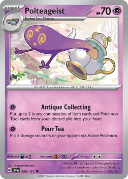 Polteageist card
