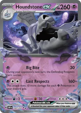 Houndstone ex card