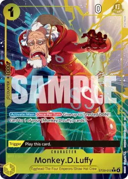 Monkey.D.Luffy card