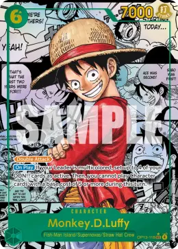 Monkey.D.Luffy card