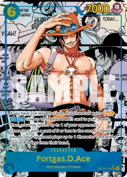 Portgas.D.Ace card
