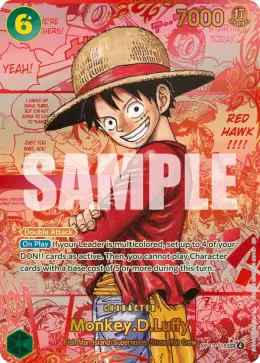 Monkey.D.Luffy card