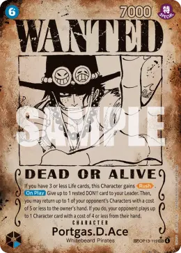 Portgas.D.Ace card
