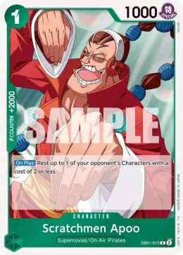 Scratchmen Apoo card