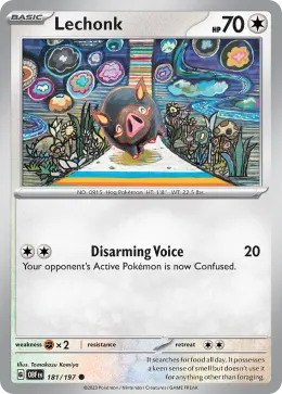 Lechonk card