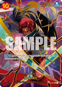 Shanks card
