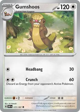 Gumshoos card