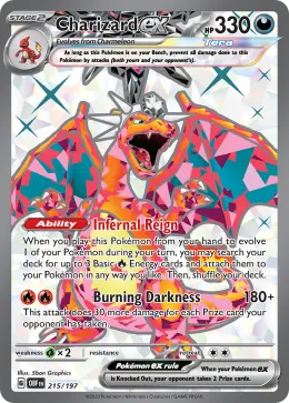 Charizard ex card