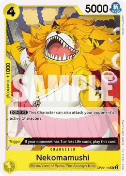 Nekomamushi card