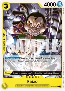 Raizo card