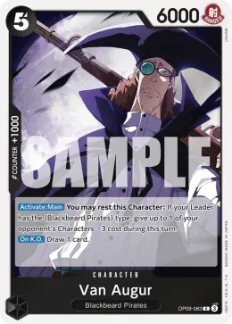 Van Augur card