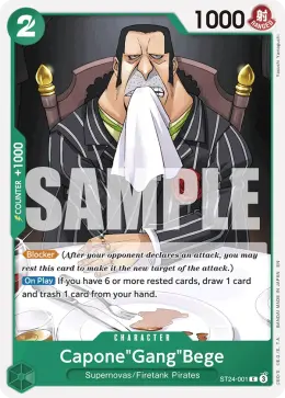 Capone"Gang"Bege card