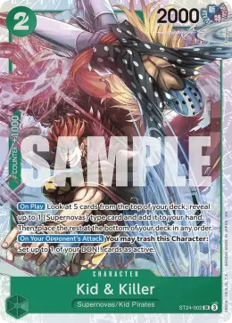 Kid & Killer card