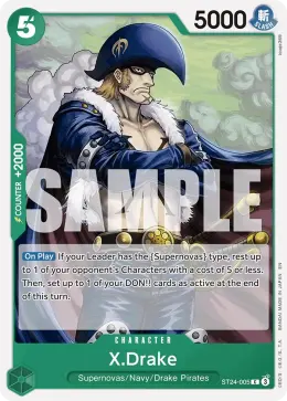 X.Drake card