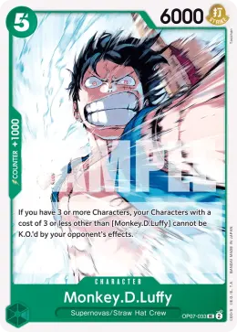Monkey.D.Luffy card