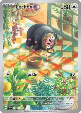 Lechonk card