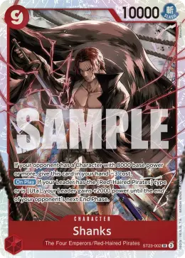 Shanks card