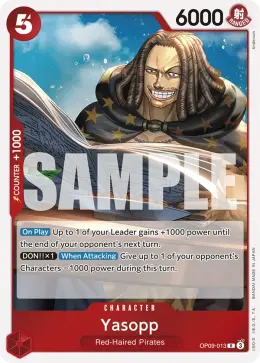 Yasopp card