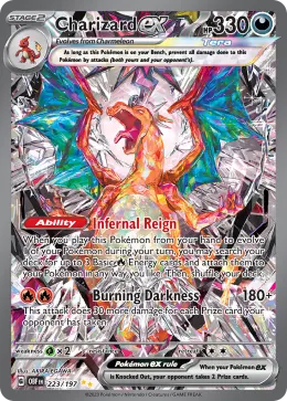 Charizard ex card