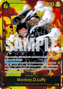 Monkey.D.Luffy card