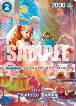 Charlotte Pudding card
