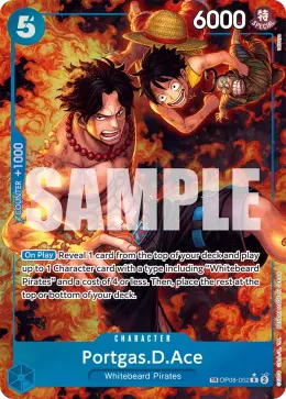 Portgas.D.Ace card