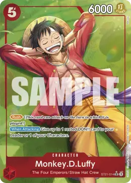 Monkey.D.Luffy card