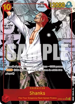 Shanks card