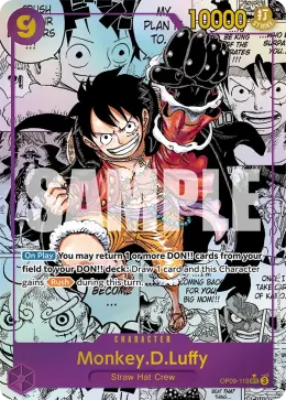 Monkey.D.Luffy card