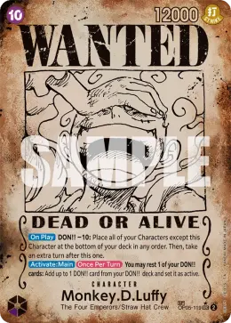 Monkey.D.Luffy card