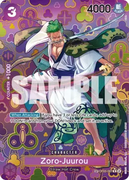 Zoro-Juurou card